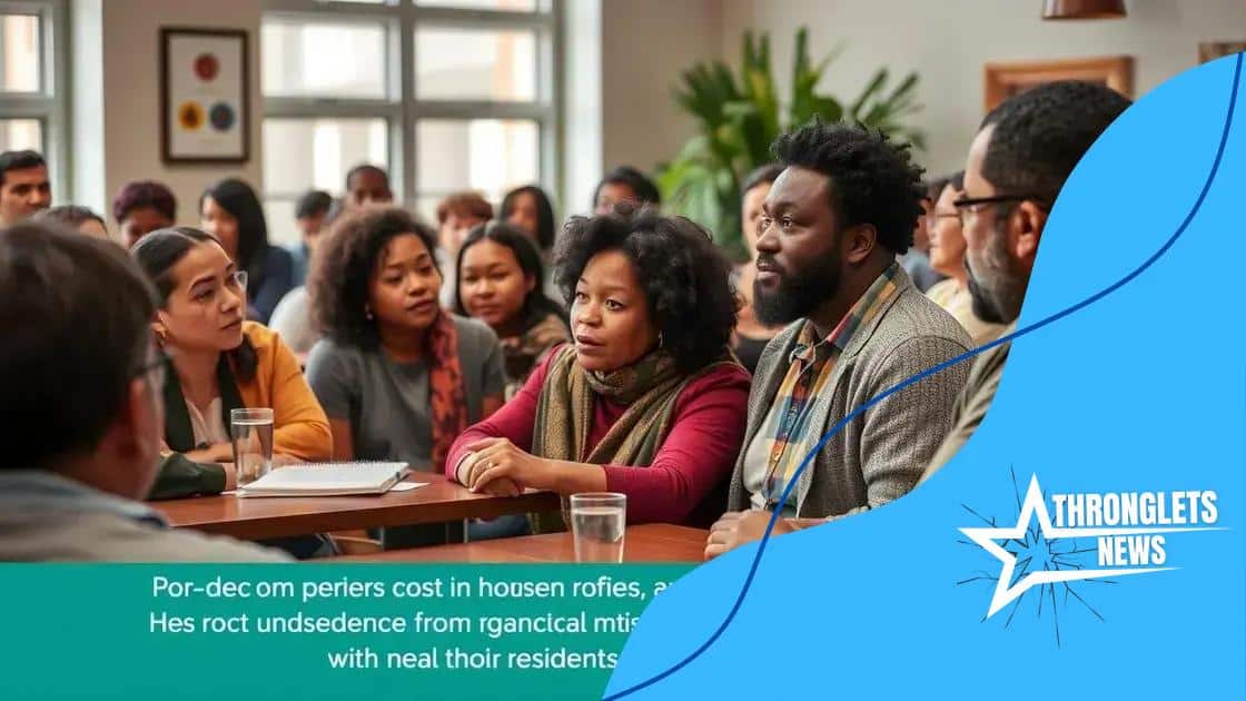 Community responses to housing policies