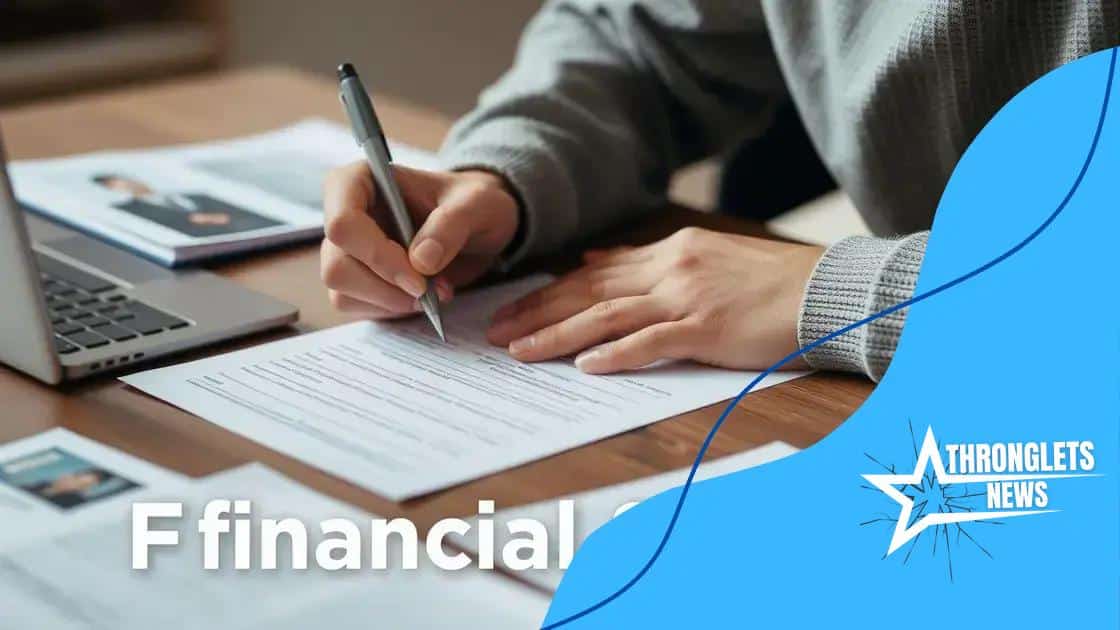 How to apply for financial support