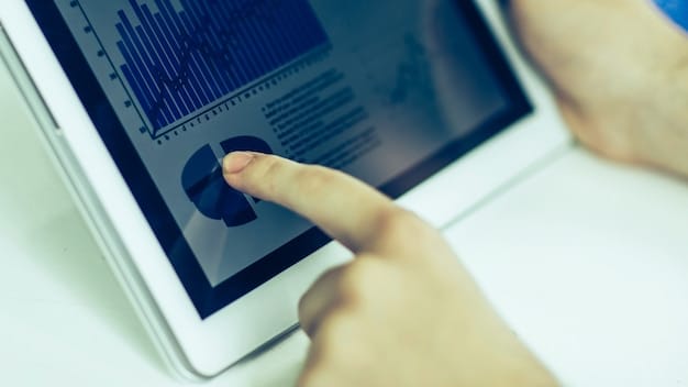 A detailed, close-up shot of hands working on a complex financial ledger or digital interface, with various graphs and numbers, symbolizing the intricate process of managing national finances and finding solutions. The focus is on precision and data.