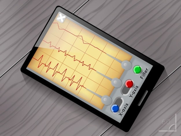A digital dashboard displaying various health metrics like heart rate, blood pressure, and oxygen saturation, with graphs and alerts, symbolizing remote patient monitoring for a healthcare provider.