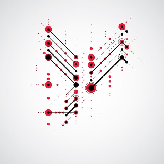 A stylized infographic showing various data points converging into a single, clean bar graph, symbolizing data leading to streamlined operations.