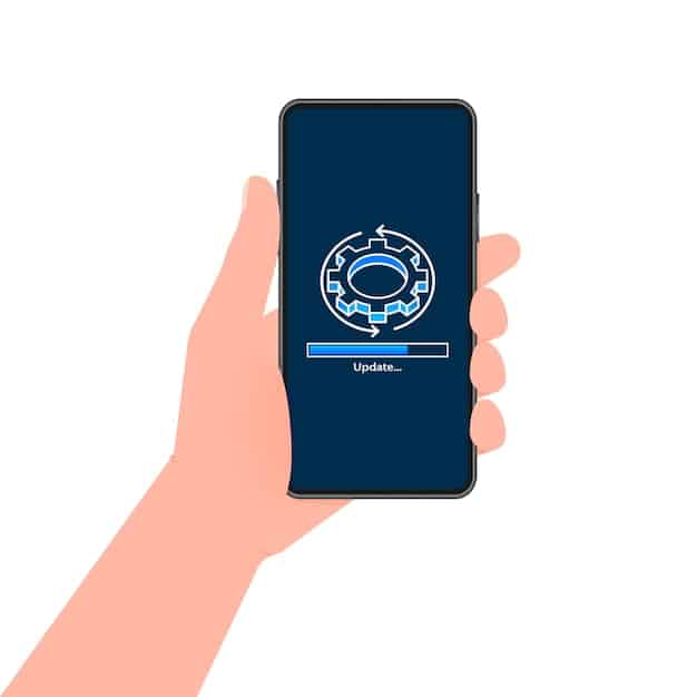 A person's hand holding a smartphone with a secure connection icon visible, while simultaneously scrutinizing an email with a suspicious sender address highlighted. The background suggests an online research session.
