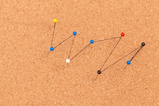 A detailed map with pins, markers, and notes, symbolizing meticulous planning, strategic decision-making, and outlining various paths or options for a gap year.