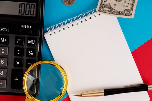 A detailed close-up of a tax form (e.g., 1098-T or 1040 schedule) with a pen resting on it, suggesting meticulous accounting and financial compliance. A calculator is visible in the background.