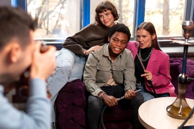 A diverse group of people participating in a support group session, illustrating community and collective effort in recovery from addiction, with a focus on peer support.