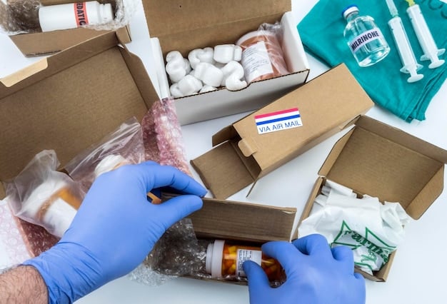 A volunteer distributing harm reduction supplies like naloxone kits and educational materials, emphasizing community outreach and support for drug users to prevent overdoses.