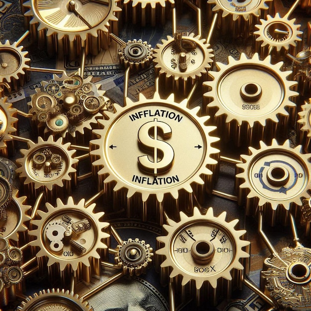 A visual metaphor showing intertwined financial gears labeled 