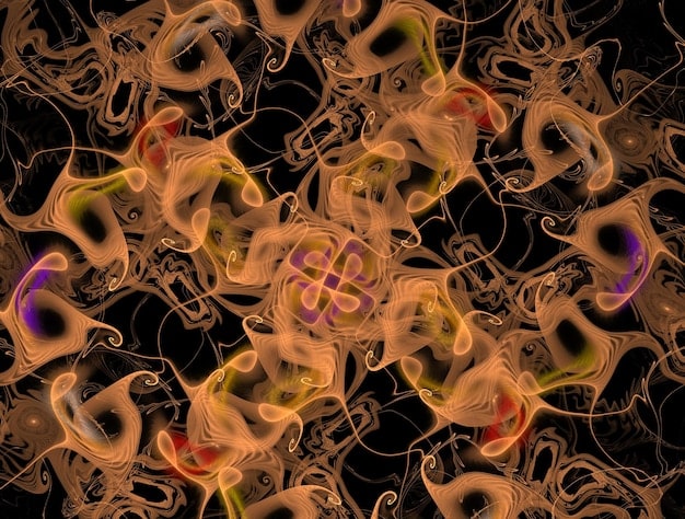 A detailed microscopic view of gut microbiota interacting with inflamed intestinal lining, with abstract representations of inflammatory markers and neural signals connecting to the brain.