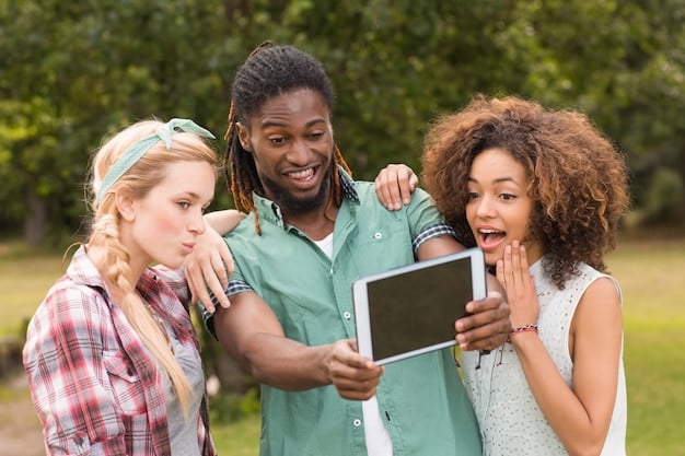 A group of diverse rural community members happily using laptops and tablets connected to a visible 5G signal icon, showcasing successful adoption.