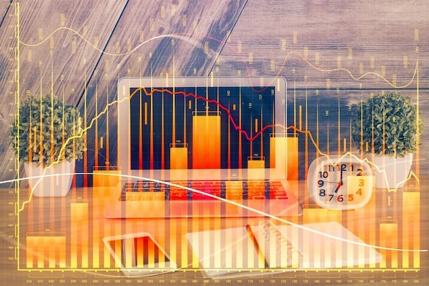 A detailed financial chart comparing investment growth over time, with one line representing a 529 Plan and another a Coverdell ESA, highlighting different growth trajectories.